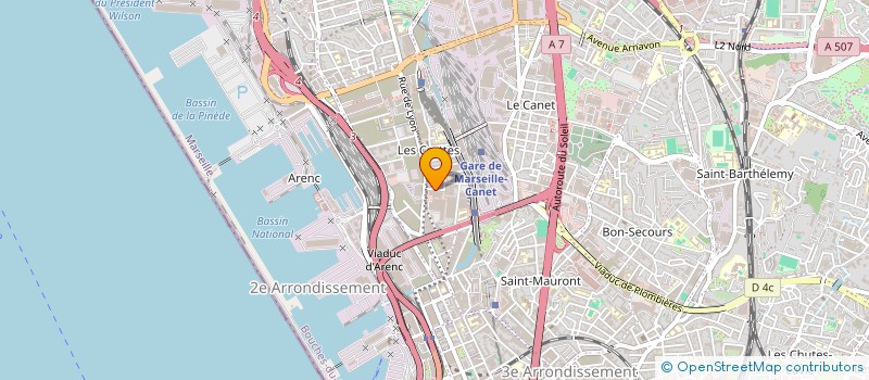 localisation de l'entreprise LE NOUVEAU MERIDIONAL à MARSEILLE