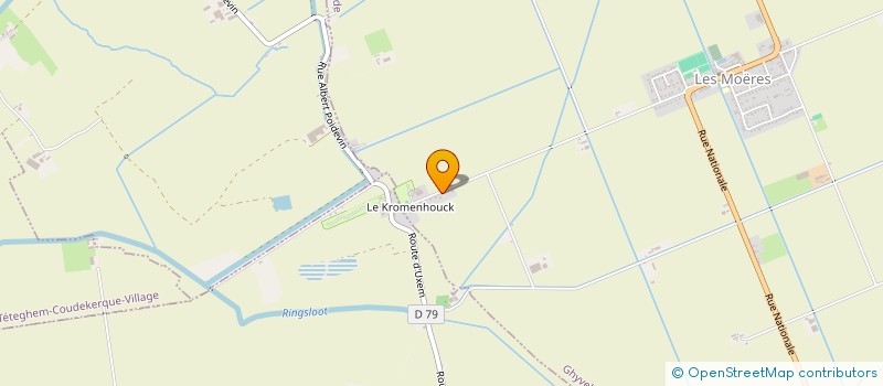 localisation de l'entreprise LE NOUVEAU MONDE  GHYVELDE