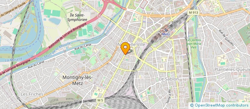 localisation de l'entreprise LE NOUVEAU MONDE DE LA VIDEO  METZ