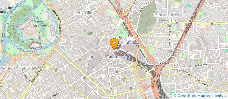 localisation de l'entreprise LE NOUVEAU NAPOLEON à LILLE