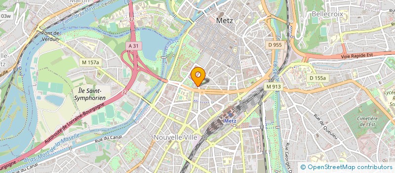 localisation de l'entreprise LE NOUVEAU PALAIS MING  METZ