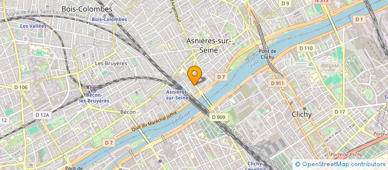 localisation de l'entreprise LE NOUVEAU PARADIS à ASNIERES-SUR-SEINE