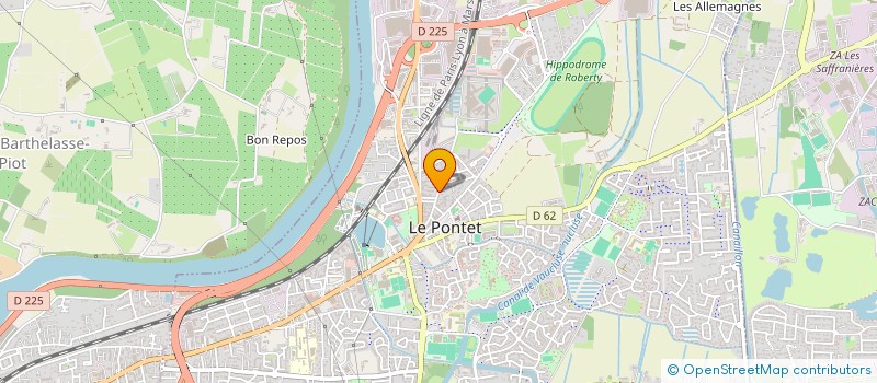 localisation de l'entreprise LE NOUVEAU PLONGEUR  LE PONTET