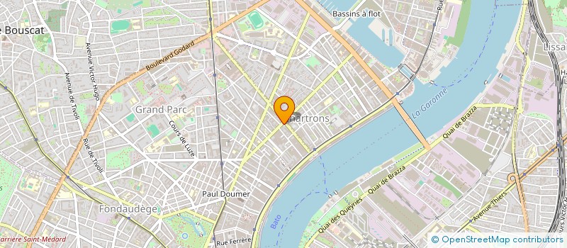 localisation de l'entreprise LE NOUVEAU PONT DES DEUX RIVES  CERONS