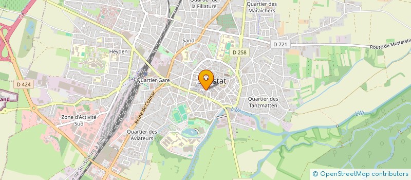 localisation de l'entreprise LE NOUVEAU PRESSING DE SELESTAT  SELESTAT