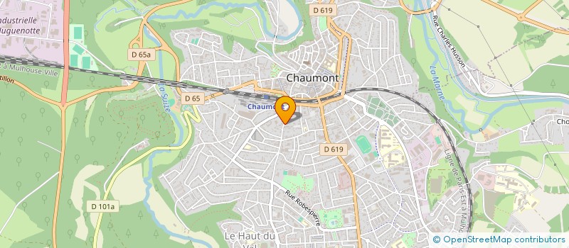 localisation de l'entreprise LE NOUVEAU RELAX à CHAUMONT