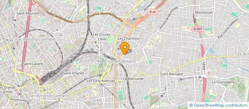localisation de l'entreprise LE NOUVEAU ROSSINI à MARSEILLE