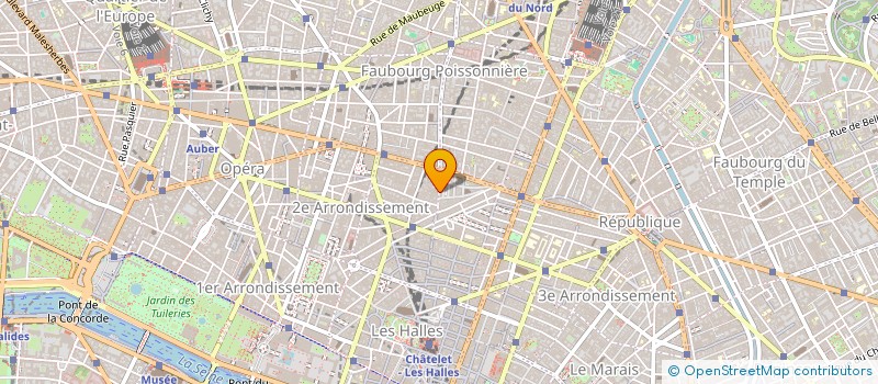 localisation de l'entreprise LE NOUVEAU SULTAN à PARIS