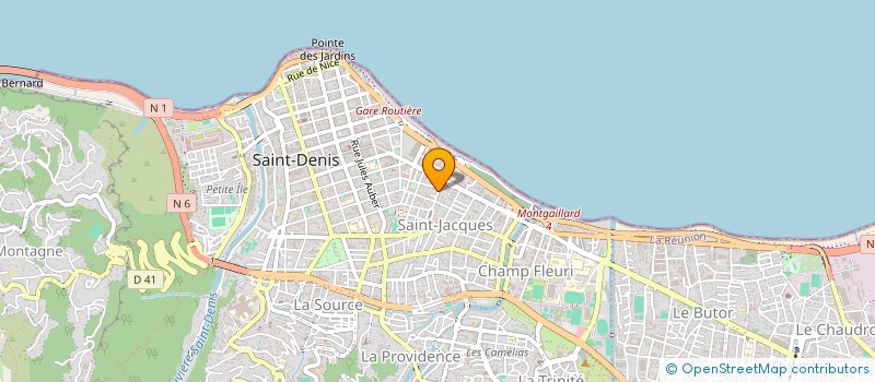 localisation de l'entreprise LE NOUVEAU SYNDIC à SAINT-DENIS