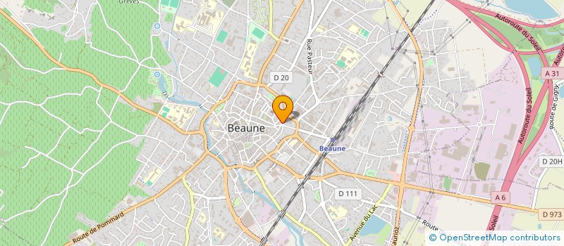 localisation de l'entreprise LE NOUVEAU WESTERN à BEAUNE