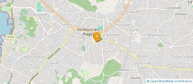 localisation de l'entreprise LE NOUVEL AGE à SIX-FOURS-LES-PLAGES