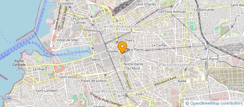 localisation de l'entreprise LE NOUVEL ESPACE MARSEILLAIS à MARSEILLE