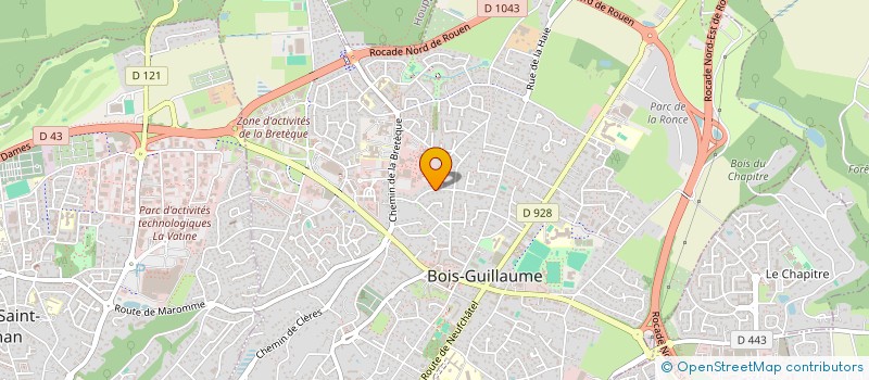 localisation de l'entreprise LE NOUVEL HORIZON à BOIS-GUILLAUME