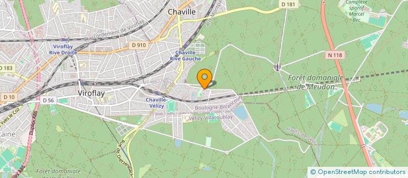 localisation de l'entreprise LE NOVA KLUB à CHAVILLE