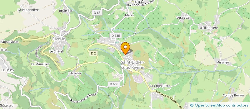 localisation de l'entreprise LE NOVA TREE  CHABANIERE