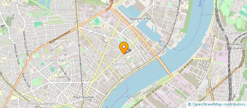 localisation de l'entreprise LE NOYAU  BORDEAUX