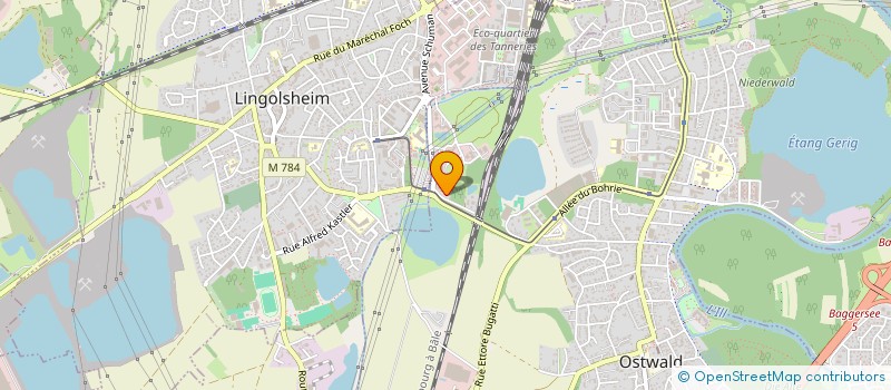 localisation de l'entreprise LE NOYER  OSTWALD