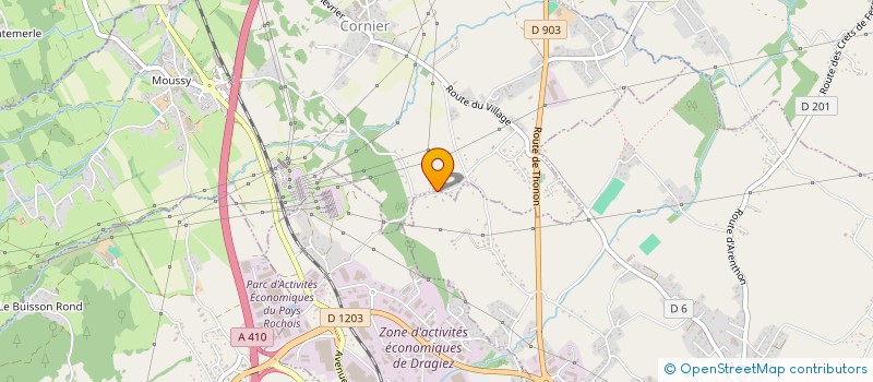 localisation de l'entreprise LE NOYER  CORNIER