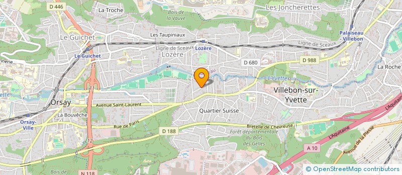 localisation de l'entreprise LE NOYER à VILLEBON-SUR-YVETTE