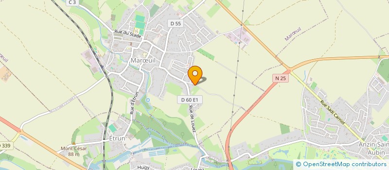 localisation de l'entreprise LE NOYER  MARUIL