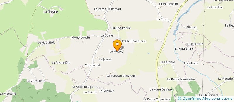 localisation de l'entreprise LE NOYER LA LAMPE à BELFORET-EN-PERCHE