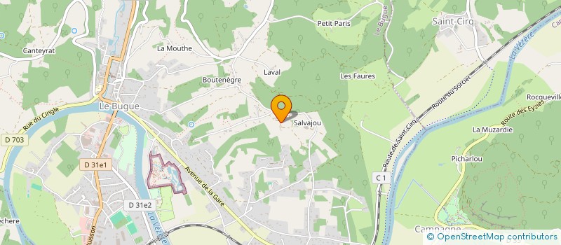 localisation de l'entreprise LE NOYER RESIDENCE à BORDEAUX