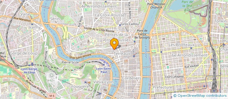 localisation de l'entreprise LE NUAGE à LYON