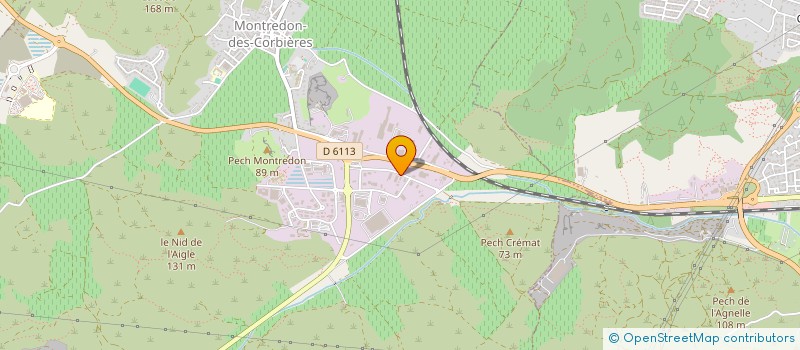 localisation de l'entreprise LE NUAGE ENCHANTE  MONTREDON-DES-CORBIERES