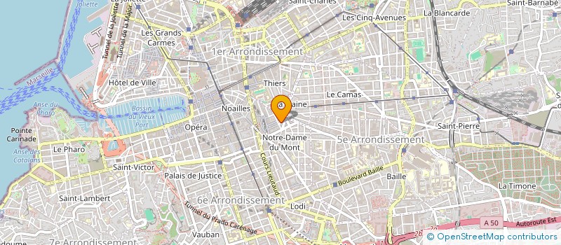 localisation de l'entreprise LE NUCLEAIRE à MARSEILLE