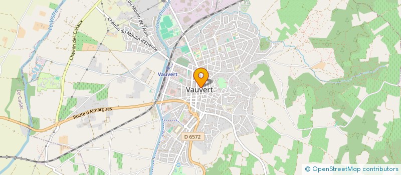 localisation de l'entreprise LE NULLE PART AILLEURS  VAUVERT