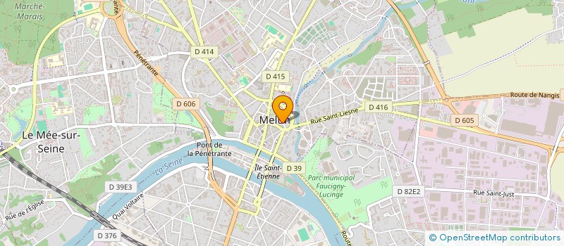 localisation de l'entreprise LE NUMERO 1 à MELUN