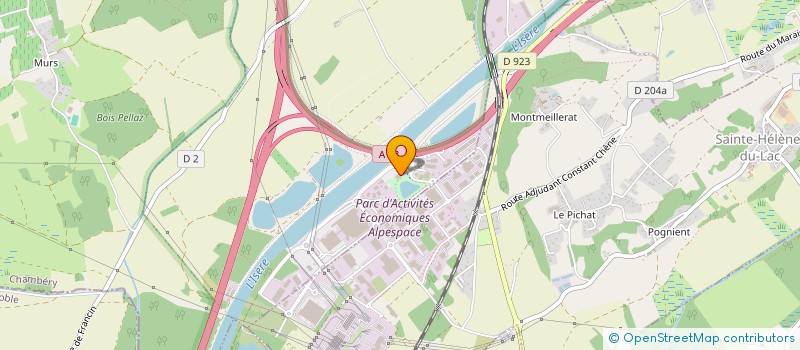 localisation de l'entreprise LE NUMEROBIS  PORTE-DE-SAVOIE