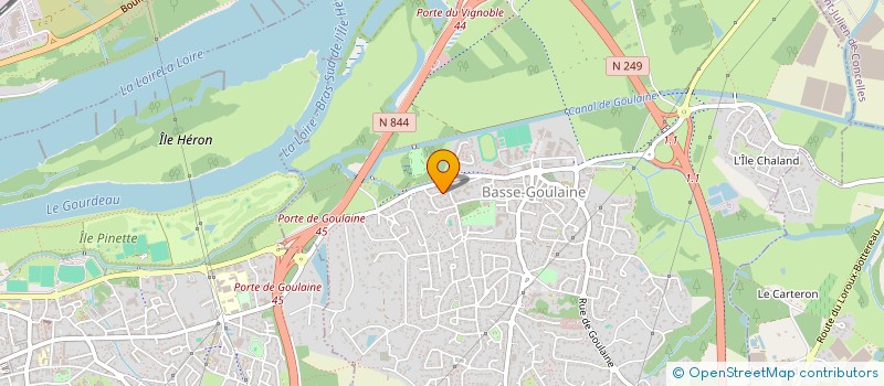 localisation de l'entreprise LE NY  BASSE-GOULAINE