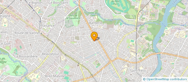 localisation de l'entreprise LE NY CONSEIL à NANTES