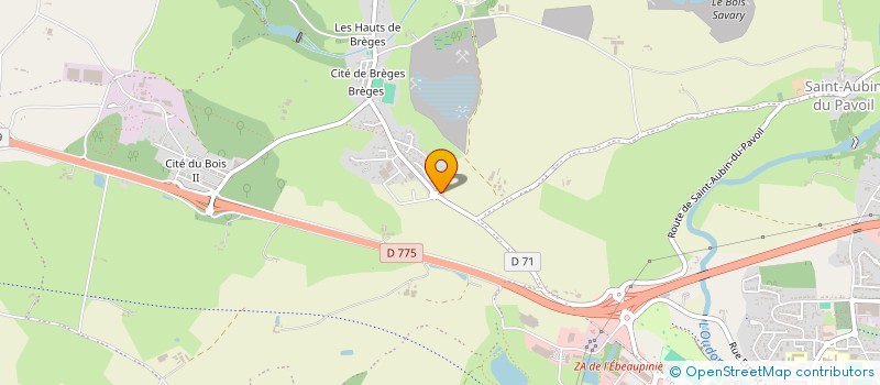 localisation de l'entreprise LE NY GARNIER à SEGRE-EN-ANJOU BLEU