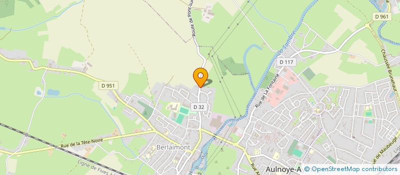 localisation de l'entreprise LE NY-VILLAIN  BERLAIMONT