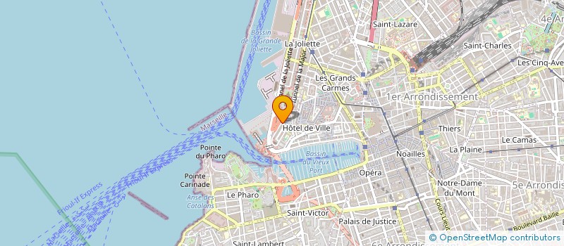 localisation de l'entreprise LE NYCTALOPE à MARSEILLE 2