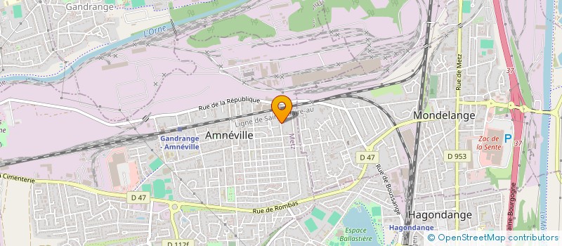 localisation de l'entreprise LE ONR ET LE FILS DU ONR  AMNEVILLE