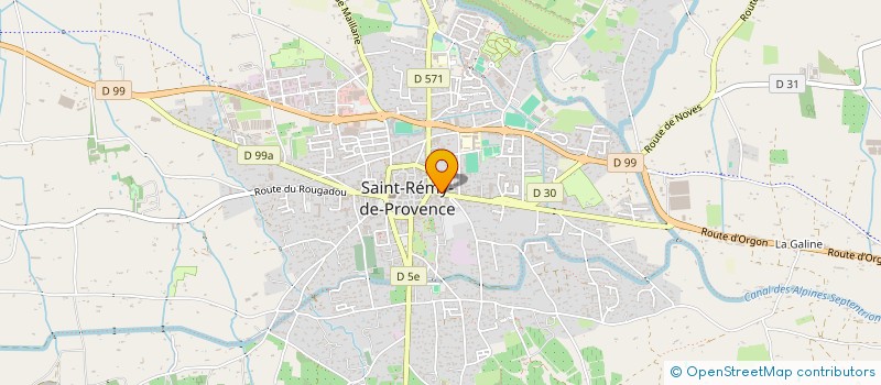 localisation de l'entreprise LE ONZE à SAINT-REMY-DE-PROVENCE