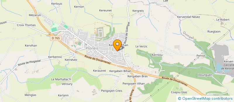 localisation de l'entreprise LE ONZE  PLONEIS