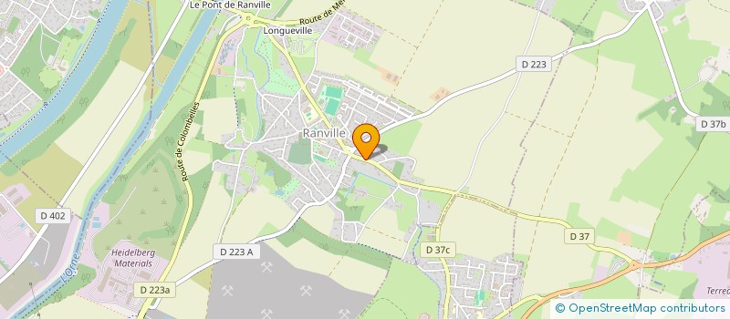 localisation de l'entreprise LE ONZE à RANVILLE