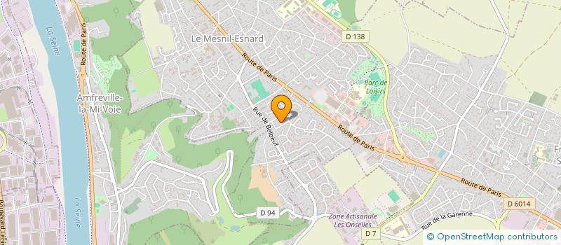 localisation de l'entreprise LE ONZE JUIN  LE MESNIL-ESNARD