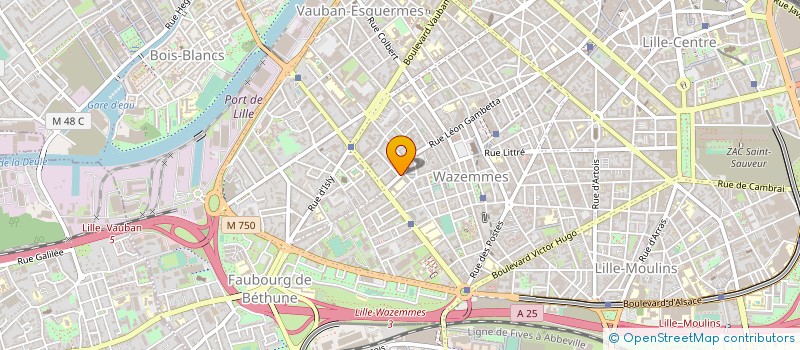 localisation de l'entreprise LE OUAKAM à LILLE