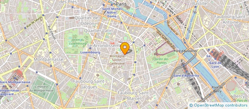 localisation de l'entreprise LE OULALA  PARIS