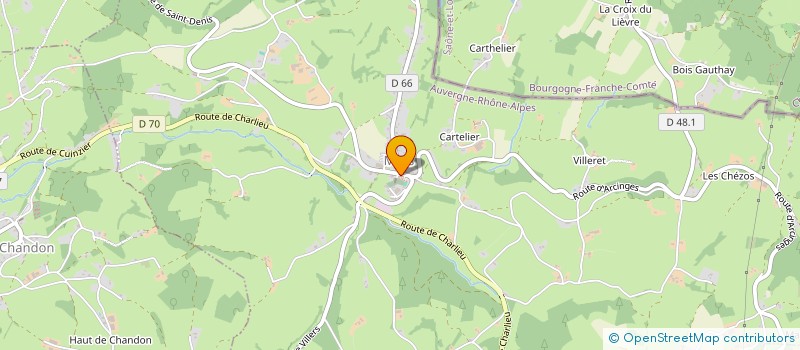 localisation de l'entreprise LE P'TI MARSU  MARS