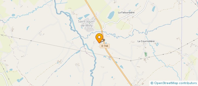 localisation de l'entreprise LE P'TI RANCH  MONCOUTANT-SUR-SEVRE