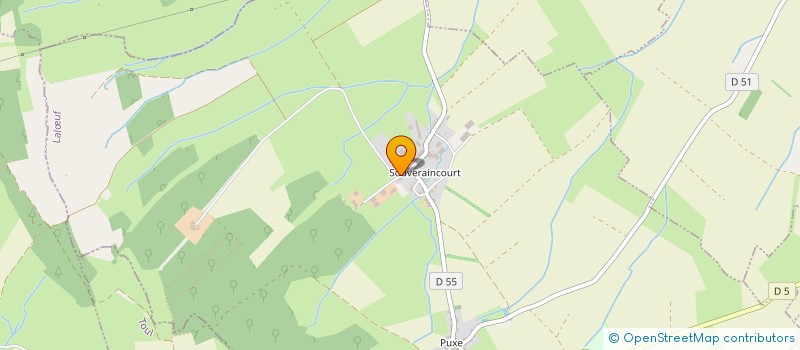 localisation de l'entreprise LE P'TI SION  LALUF