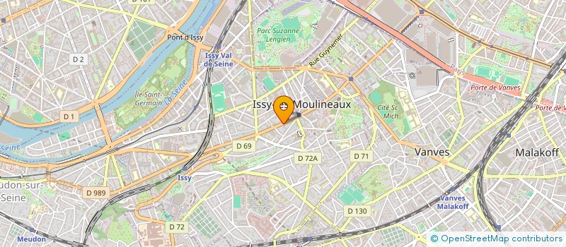 localisation de l'entreprise LE P'TI SOULIER D'ISSY à ISSY-LES-MOULINEAUX