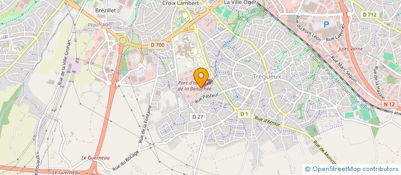 localisation de l'entreprise LE P'TIT 1000 à SAINT-BRIEUC