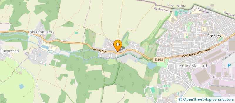 localisation de l'entreprise LE P'TIT ANKA  SURVILLIERS